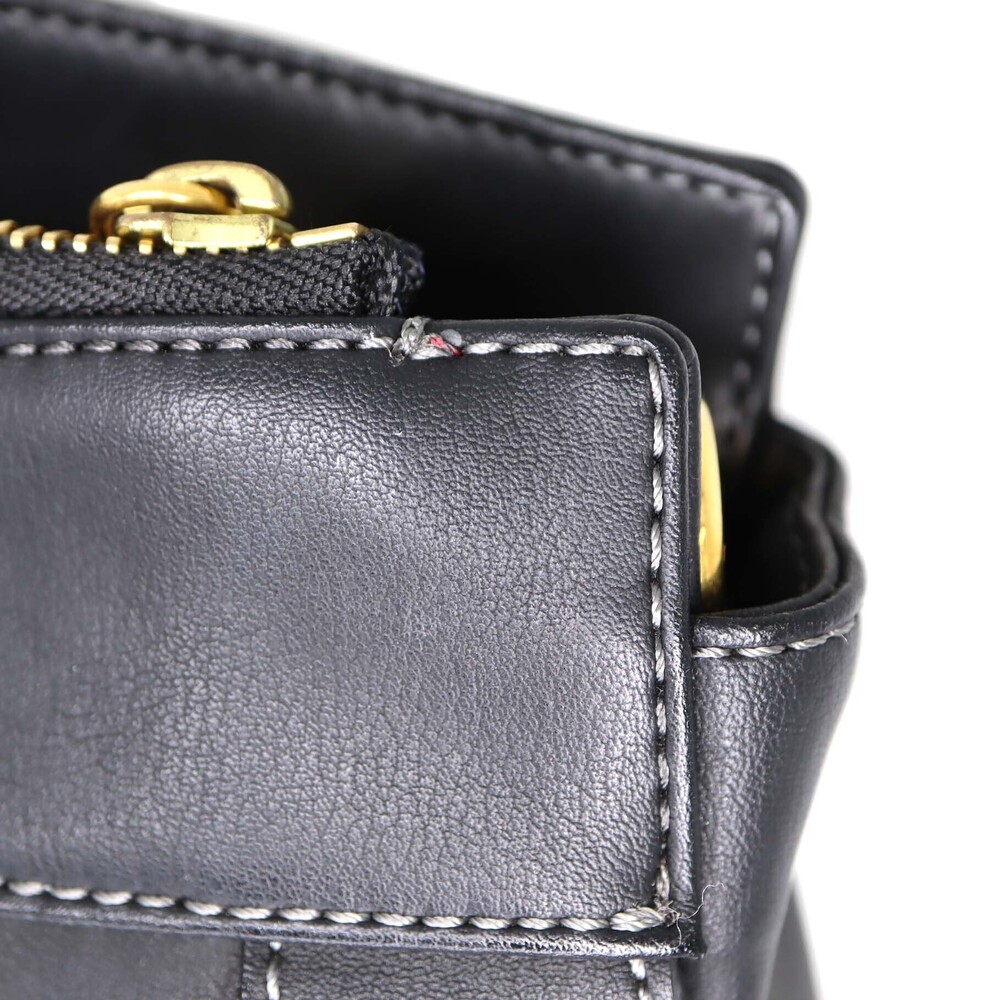 Chloe shoulder bag leather black fringe tassel by - Picture 10 of 11